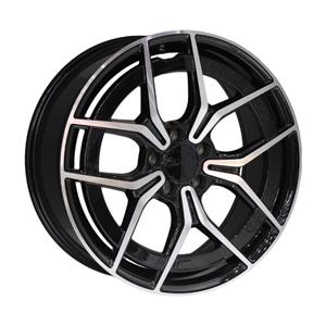 19″ 452 5/112 Black Machine Face Alloy Wheels