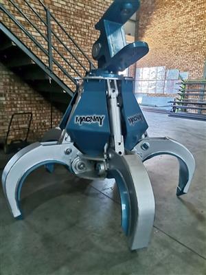 1000 Ltr Hydraulic Grab for Scrap Handling