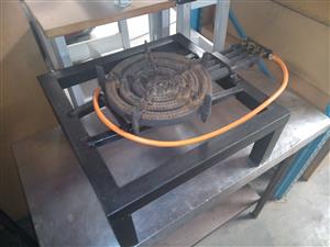 Single large gas stove 