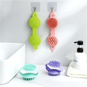 Silicone Pet Bath Brush (Wall-Mounted)
