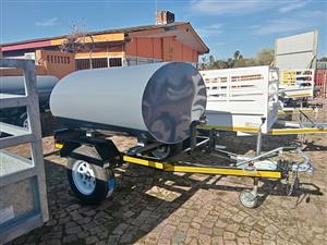 2026 Trailers&Tankers 1500 liter mild steel diesel bowser/ fuel trailer/ mini tanker