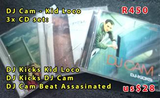 DJ Cam - Kid Loco 3x CD Set - Music 90's