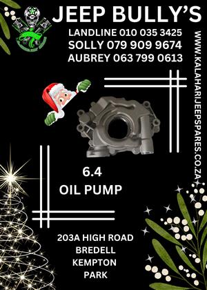 6.4 oil pump