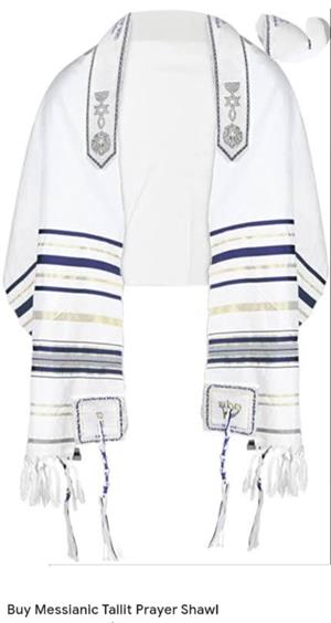Messianic Tallit prayer Shawl for sale straight from Israel