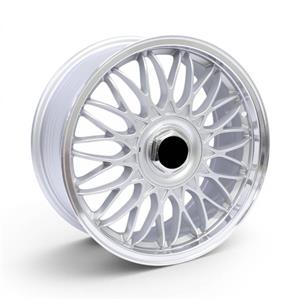 17″ TWC512 4/100 & 5/100 Silver Machine Lip Alloy Wheels