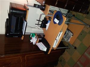 4 IN ONE PRINTER WITH STUDY DESK