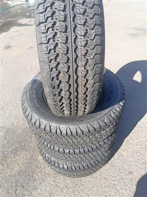 245 70 16 Goodyear Wrangler ATS set of tyres. 