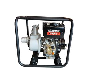 Diesel Water Pump 3inch/80mm with 6hp Diesel Engine open flow in frame complete