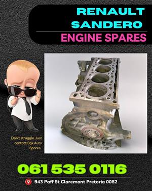 Renault Sandero engine spares Whatsapp me for prices 