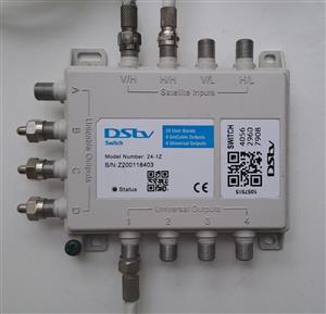 DSTV Switch ModelNumber: 24-1Z. For Explora and Multiple dwellings. 