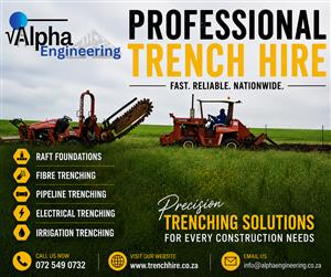 Ditch Witch Trench Hire