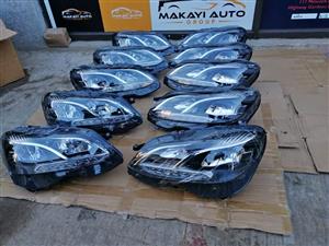 Mercedes benz W212 Facelift headlights and tail lights