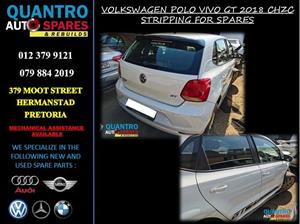 Volkswagen Polo Vivo GT 2018 CHZC Stripping For Spares 