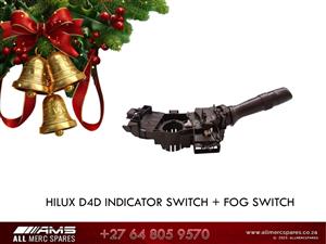 New Toyota Hilux D4D Indicator Switch + Fog Switch