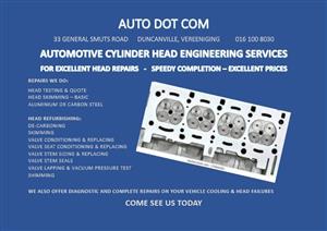 Auto Cylinder Head Skimming and Refurbishing