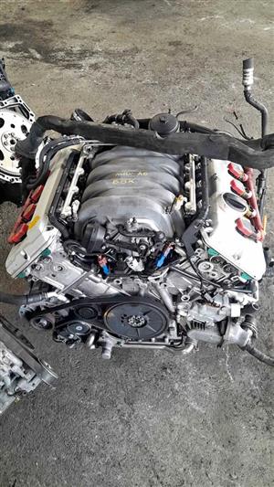 Audi A6 BBK engine V8 engine complete 4 sale