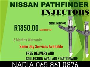 NISSAN PATHFINDER DIESEL INJECTORS FOR SALE OR TO RECON