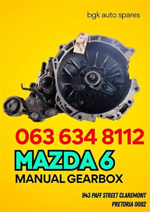 Mazda 6 manual gearbox 
