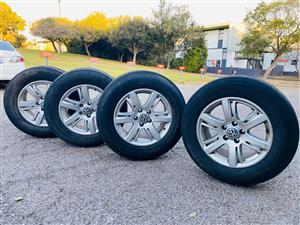 Second hand Amarok Rims & Tyres for sale.