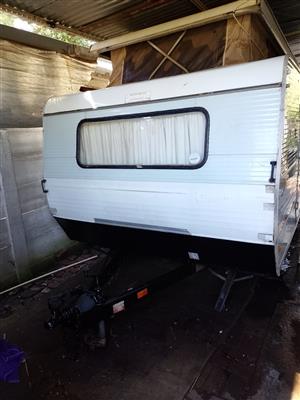 1981 model Sprite Caravan with full rally tent and fridge papers in order