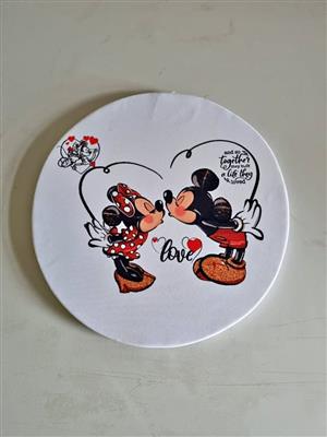 Mickey & Minnie Underplate Covers for Hire