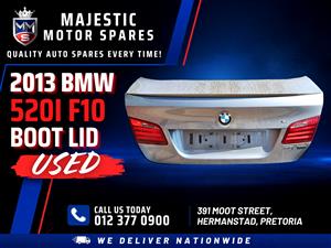 2013 BMW 520i F10 Boot Lid for Sale – Used