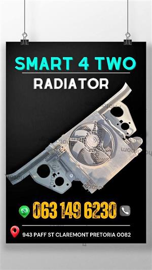 Smart 4 two radiator