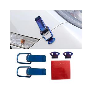 Universal Anodized Blue Bumper to Fender Clip (Small)