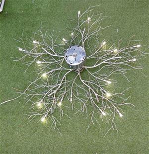 LED chrome Chandalier