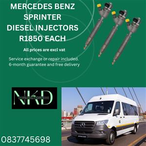 MERCEDES SPRINTER - QUALITY DIESEL INJECTORS AVAILABLE FOR SALE & RECONDITIONING