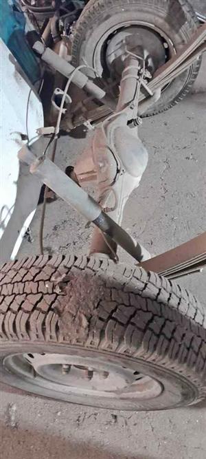 Hilux d4d 2kd rear suspension complete 4 sale at samco germiaton jhb (zane Azaad)