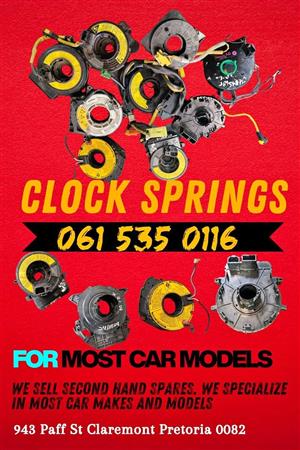 Clock springs for sale Contact me