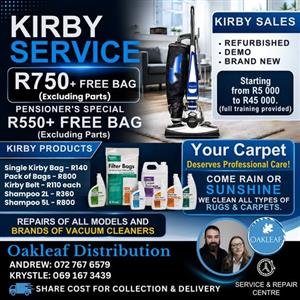 Kirby vacuum  Service