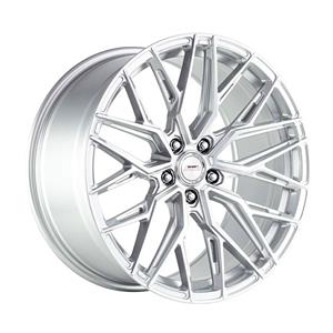 19″ A-Line Spy 5×120 Arctic Silver Machine Face Flow Forming Alloy Wheels