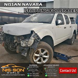 NISSAN NAVARA STRIPPING FOR SPARES