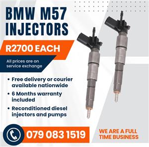 BMW M57 INJECTORS FOR SALE WITH WARRANTY INCLUDED 