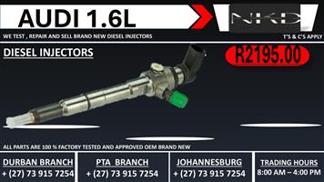 Audi 1.6L Diesel Injectors 