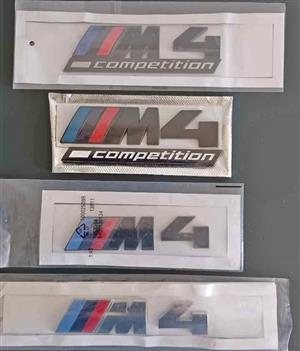 M4 & M4 Competition Badges emblems