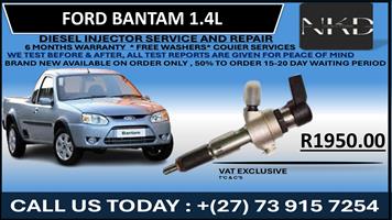 Ford Bantam 1.4L Diesel Injectors 
