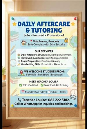 Aftercare and Homework Centre Randburg