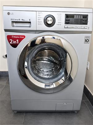 Second Hand 8kg LG Washer Dryer 2in1 In Excellent Working Condition