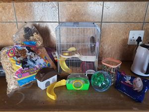 Brand new hamster set up for sale