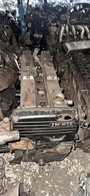 Toyota 7MGTE. Head block sump engine