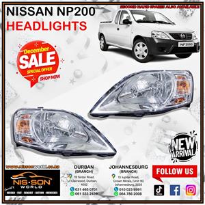 NISSAN NP200 HEADLIGHTS