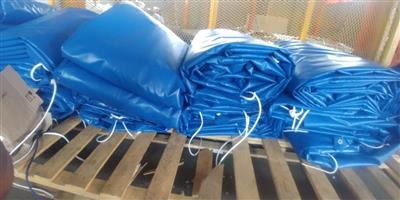 HEAVY DUTY PVC TRUCK COVERS/TARPAULINS AND CARGO NETS FOR SUPERLINK AND TRI-AXLE