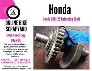 Honda CBR 125 balancing shaft.