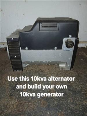10 kva Altenator to build your own generator