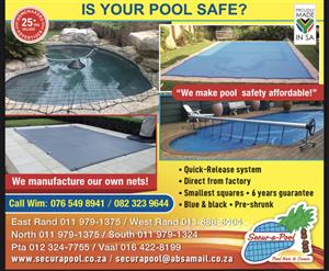 Swimming Pool Safety Nets & Covers