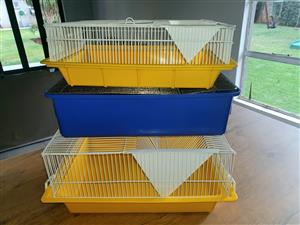 Rat breeding cages 