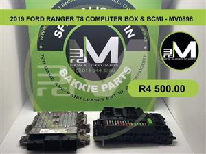 2019 FORD RANGER T8 COMPUTER BOX & BCMI - MV0898